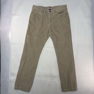 Johnnie O Pants Mens 30x27 Tan Hugo Chinos‎ Light Khaki Performance Stretch